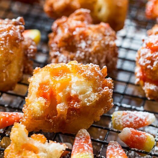 Deep fried candy corn